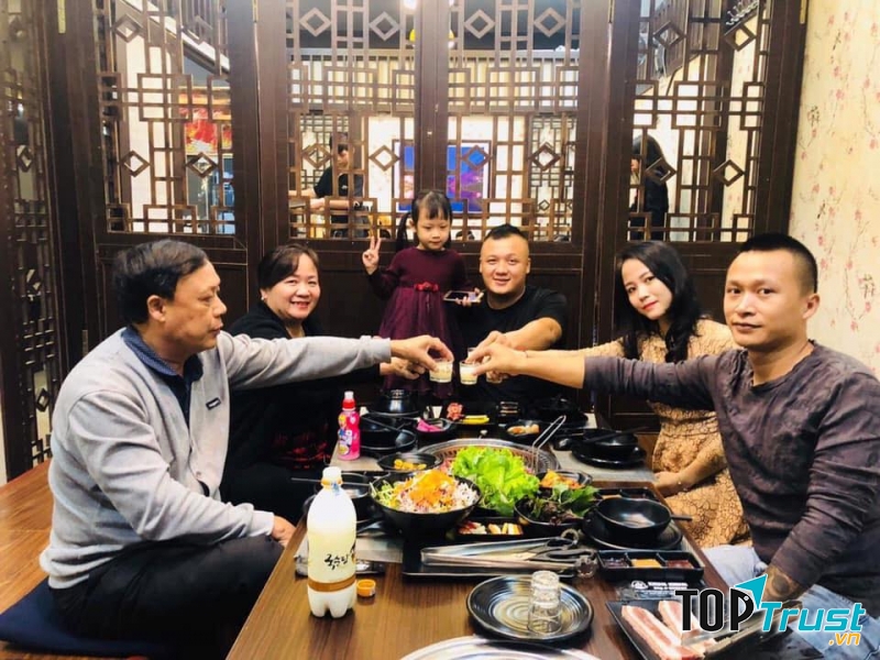 Như đang ở mùa đông của xứ Hàn