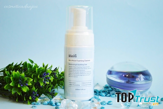Klairs Rich Moist Foaming cleanser.