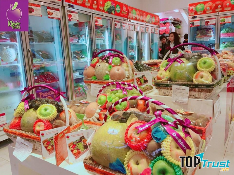 Giỏ hoa quả tại Klever Fruits
