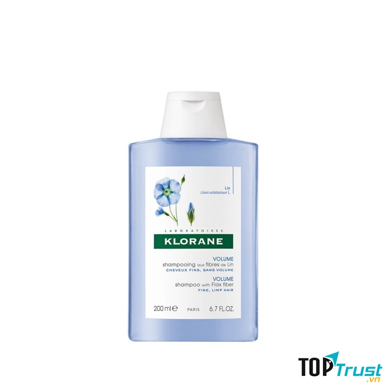 KLORANE Ritual with Flax fiber (400ml) Dầu gội cho tóc mỏng