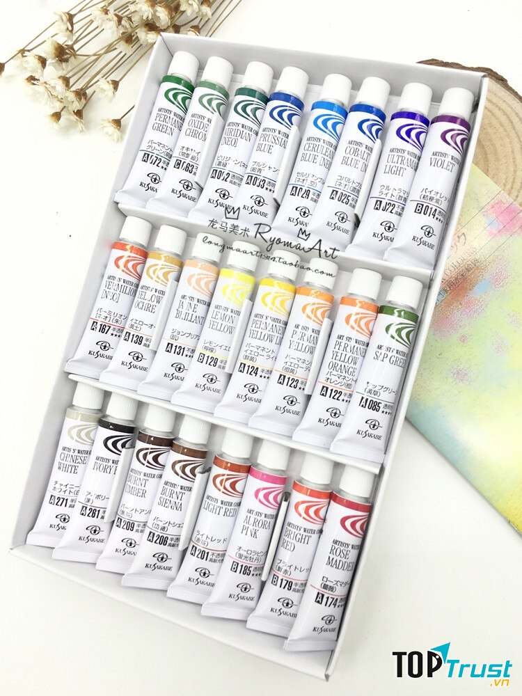 KUSAKABE Artist's Transparent Watercolor