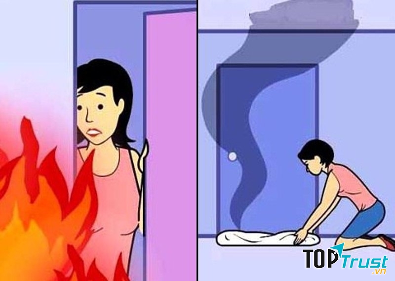 Kỹ năng khi bị kẹt không thể thoát ra ngoài