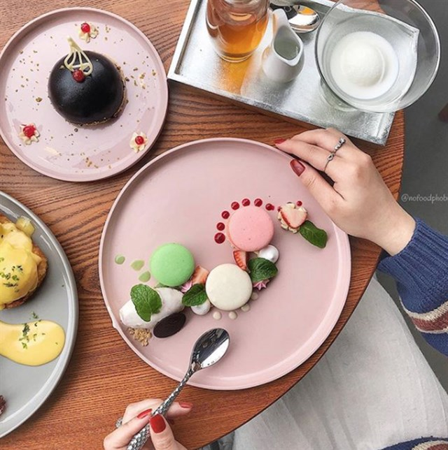 Mỗi một món ăn giống như một tác phẩm nghệ thuật vậy