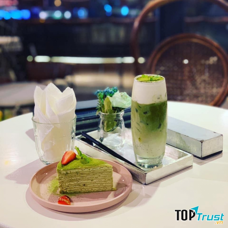 Đồ uống cùng bánh cho những người yêu thích matcha