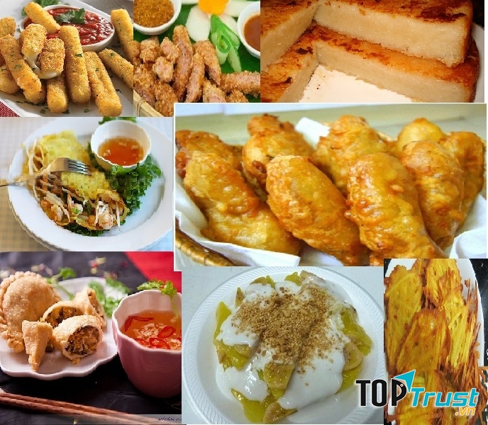 Món ăn đến từ các các vùng miền khác nhau