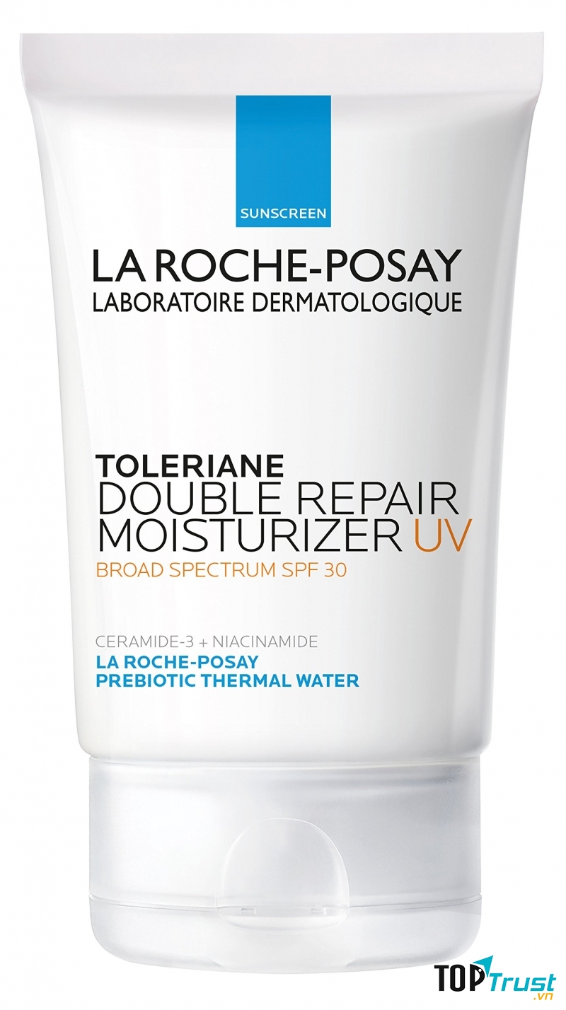 Toleriane Double Repair Moisturizer UV bổ sung nguồn ẩm cho da lên đến 48 giờ và giúp khôi phục lại lớp bảo vệ tự nhiên cho da chỉ sau một giờ