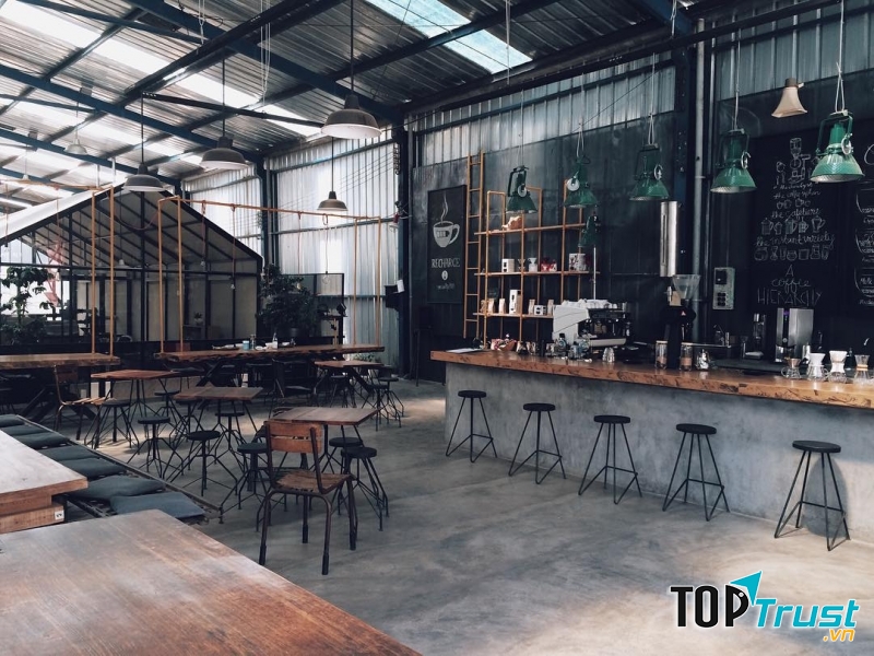 Không gian độc đáo của Là Việt Coffee