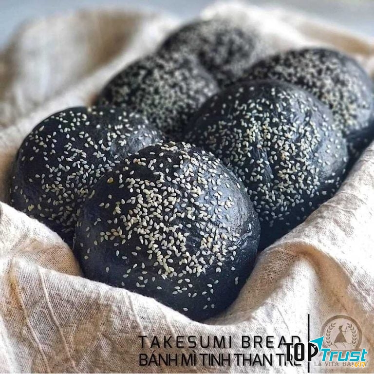 Bánh mì tinh than tre