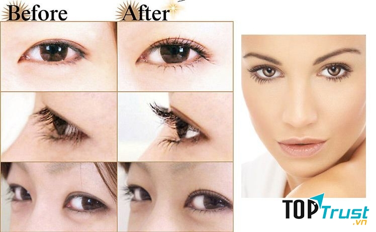 Lông mày và lông mi trở nên dày hơn nhờ dầu thầu dầu