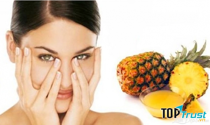 Dứa có thể giúp tẩy tế bào chết trên da