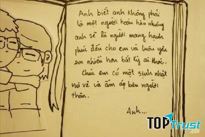 Một bài thơ hay gửi cho đối phương