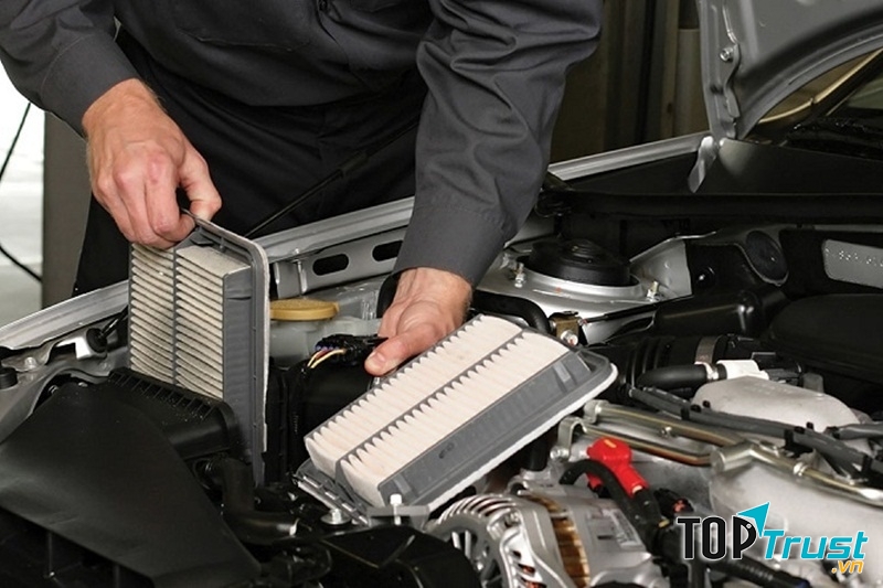 Làm sạch bộ lọc không khí thường xuyên