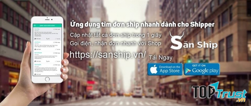 Ứng dụng săn ship trên di động