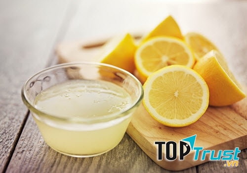 Chanh rất hữu hiệu trong việc đánh bay vết dầu mỡ