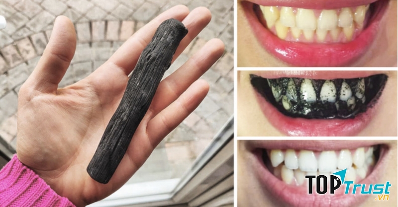 Than hoạt tính giúp làm trắng răng