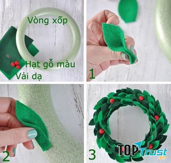Một số hình ảnh để làm vòng nguyệt quế