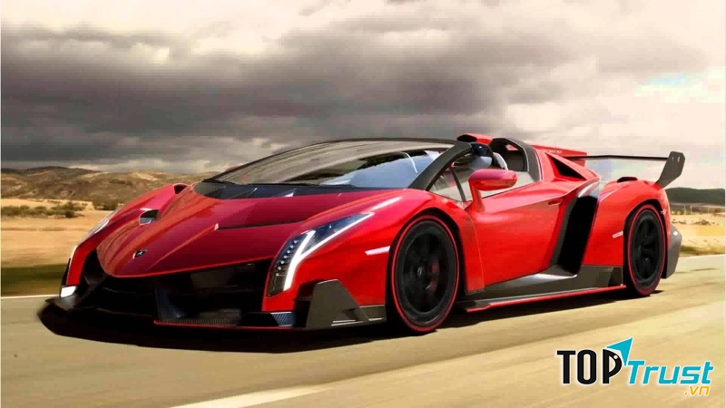 Siêu xe mui trần Lamborghini Veneno Roadster