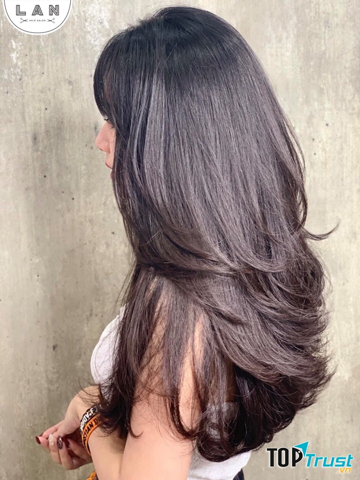 Tóc óng ả vô cùng