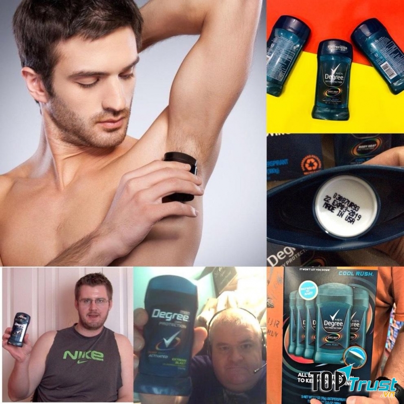 Degree Men Dry Protection Body Heat Cool Rush đ﻿ược thiết kế dành riêng cho nam giới, với hoạt tính mạnh mẽ, khử mùi, kháng khuẩn, điều tiết ngăn ngừa mồ hôi hiệu quả đến 48h