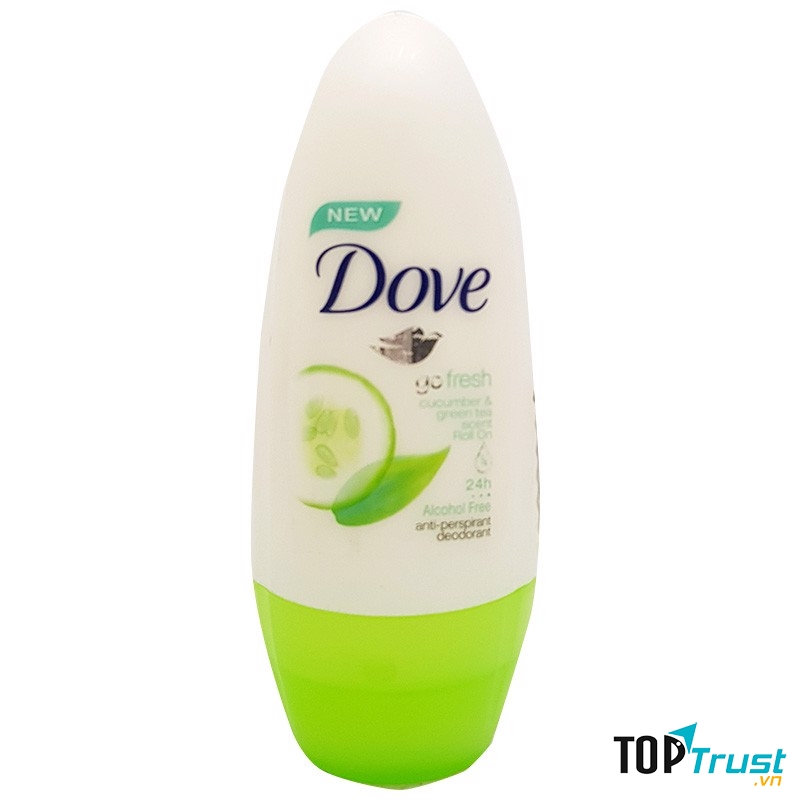 Lăn khử mùi Dove hương dưa leo