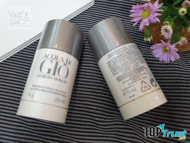 Lăn Khử Mùi Hương Nước Hoa Acqua Di Giò Giorgio Armani Cho Nam
