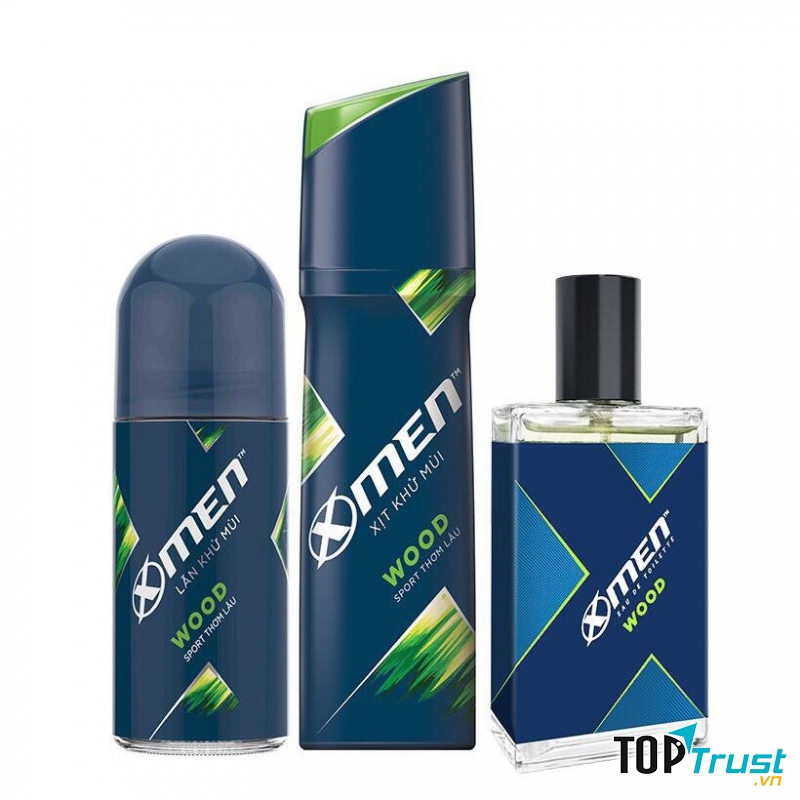 Lăn khử mùi X-Men wood sport thơm lâu chai 25ml