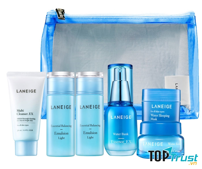 Laneige Essential Care Trial Set Light