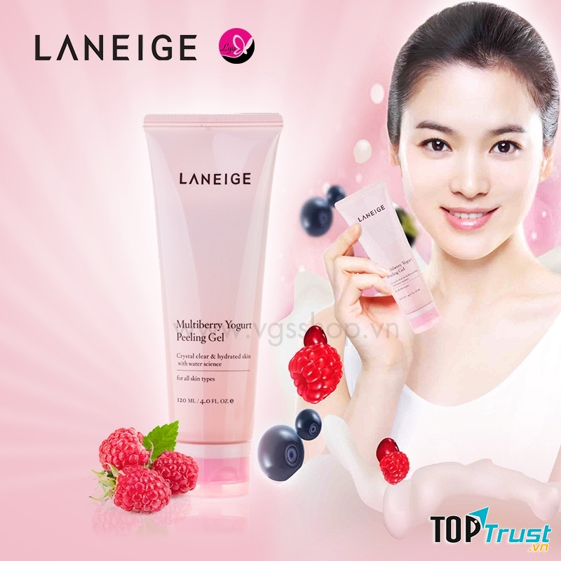 Gel tẩy tế bào chết Laneige multiberry yogurt peeling gel