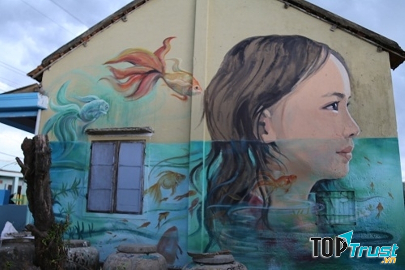 Những bức họa bình dị, gần gũi tại Tam Kỳ