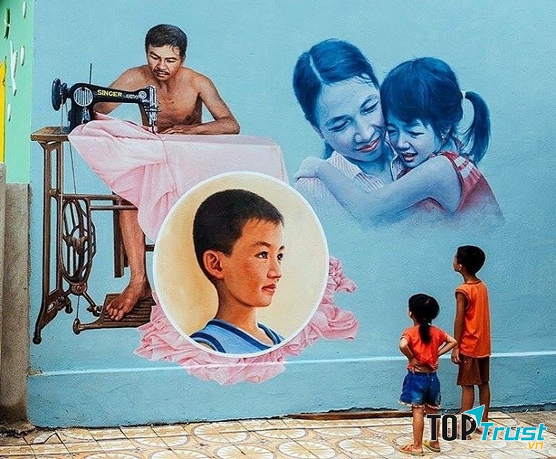 Tranh bích họa trên tường