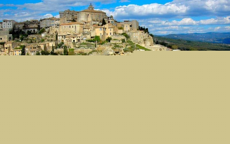 Cận cảnh làng Gordes