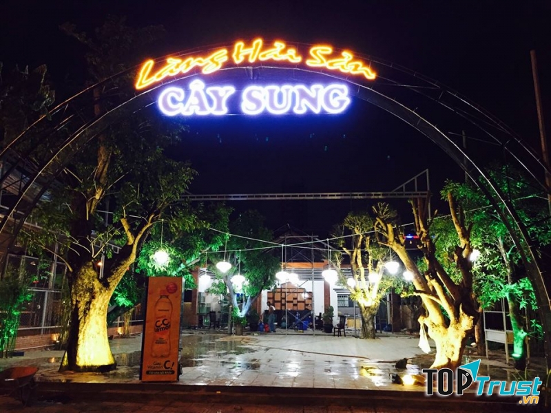 làng hải sản cây sung