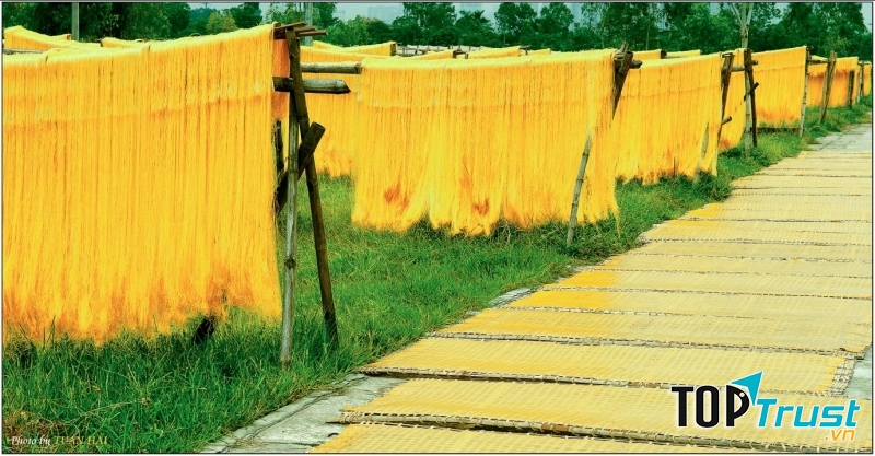 Vàng ươm sắc miến Cự Đà