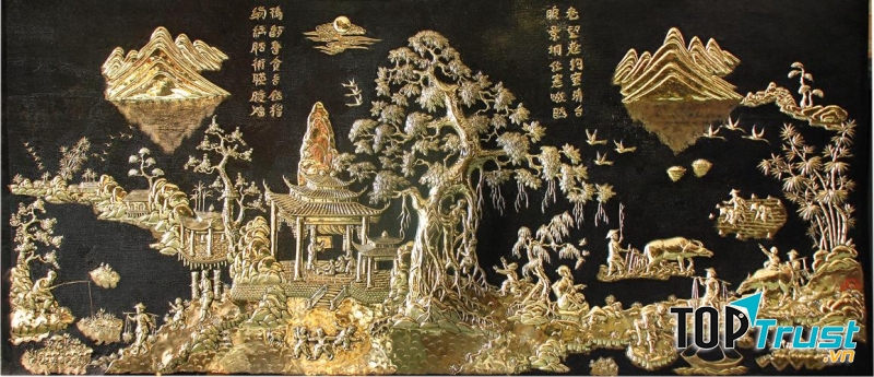 Làng nghề chạm bạc Đồng Xâm