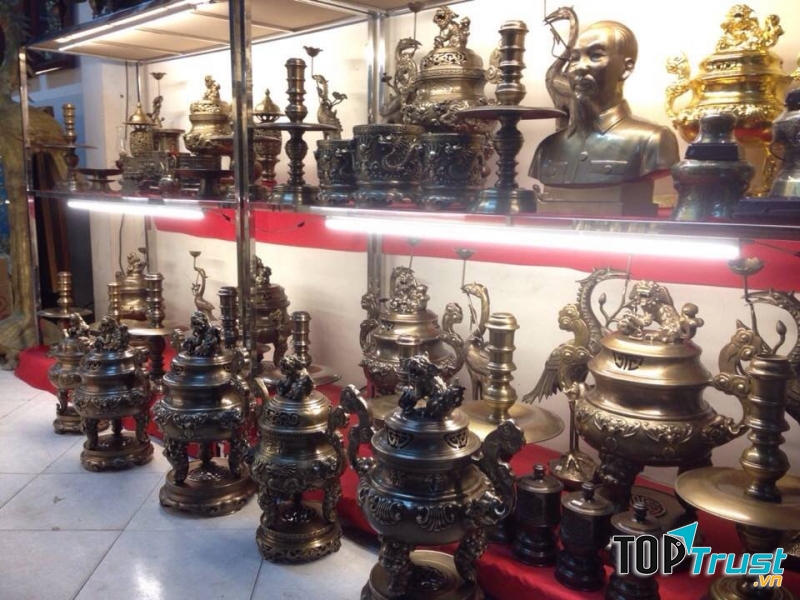 Làng nghề Đúc đồng Lộng Thượng