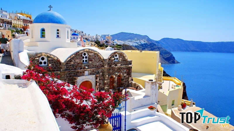 Làng Oia đảo Santorini Hy Lạp