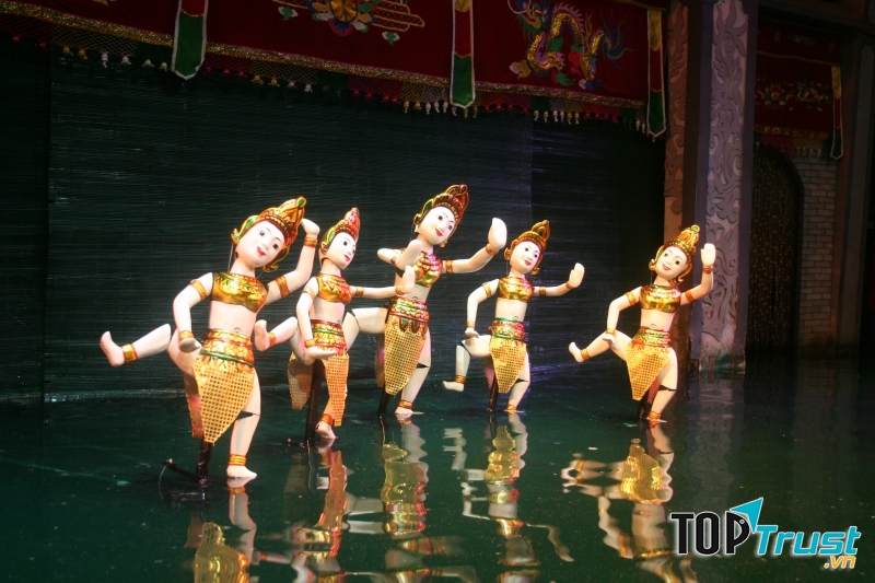 Làng rối nước Thanh Hải - Thanh Hà
