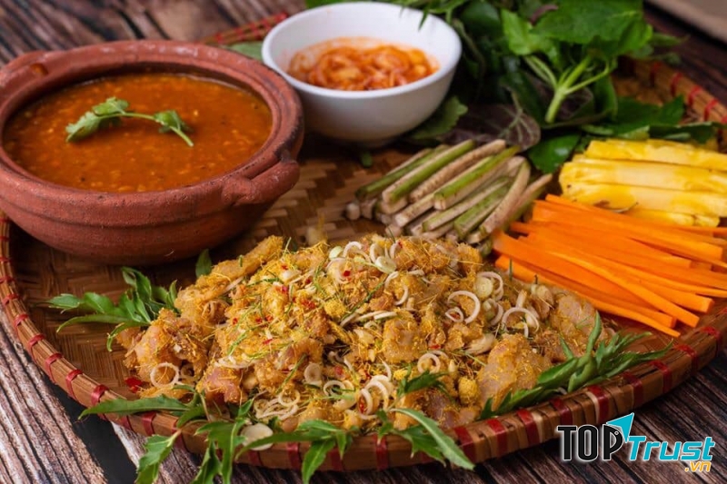 Gỏi cá Bỗng Giềng