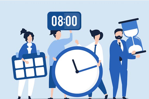 Lập  thời  gian biểu hợp lí để không lãng phí thời gian