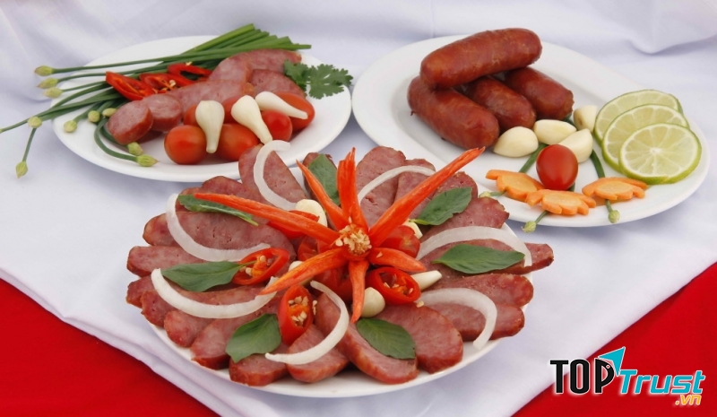 Lạp xưởng món ăn phổ biến ngày Tết