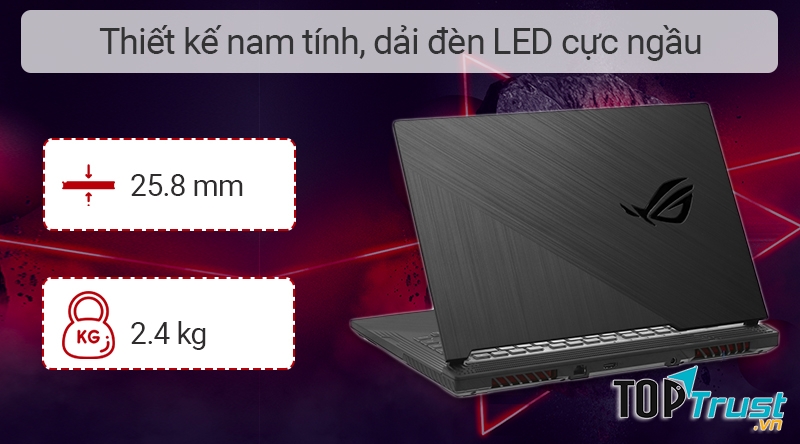 Laptop Asus Gaming ROG Strix G531GD i7 9750H/8GB/512GB/4GB GTX1050/Win10 (AL034T)