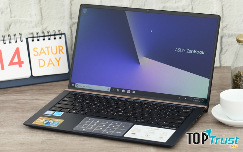 Laptop Asus ZenBook UX433FA i7 8565U/8GB/512GB/Túi/Win10 (A6076T)