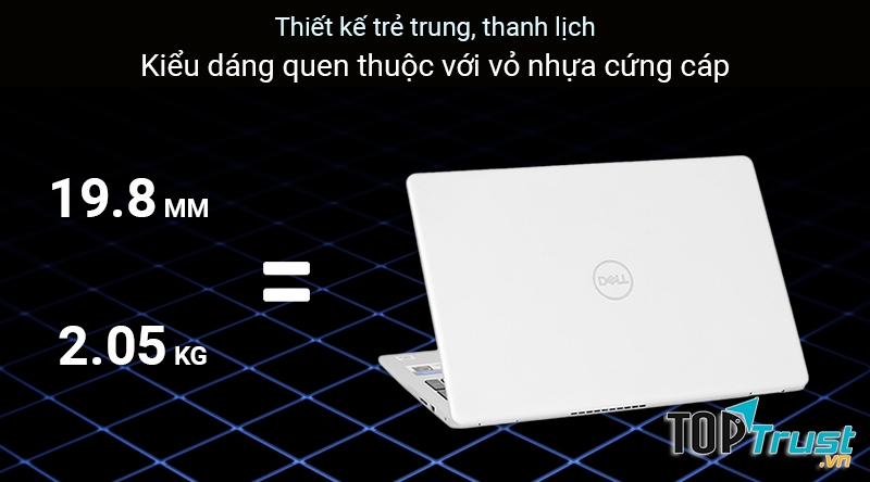 Laptop Dell Inspiron 5593 i5 1035G1/8GB/512GB/Win10 (7WGNV1)