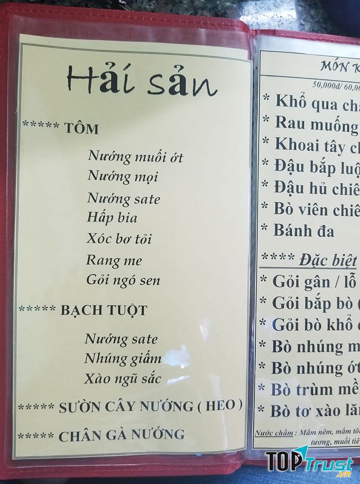 Món mới tại Lẩu Bò 69