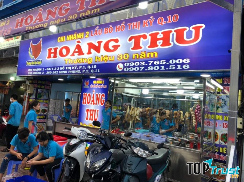 Lẩu bò Hoàng Thu