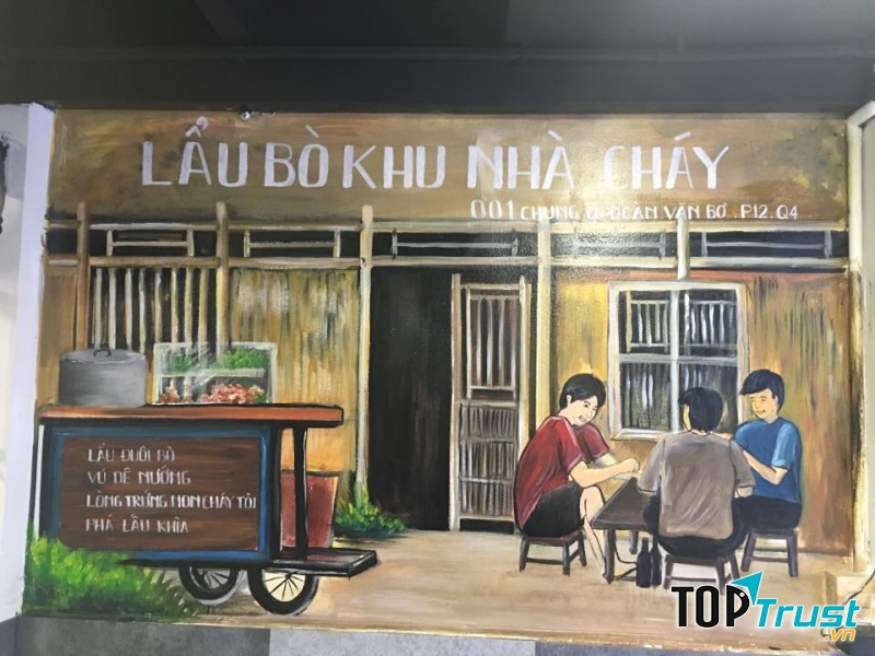 Lẩu Bò Khu Nhà Cháy