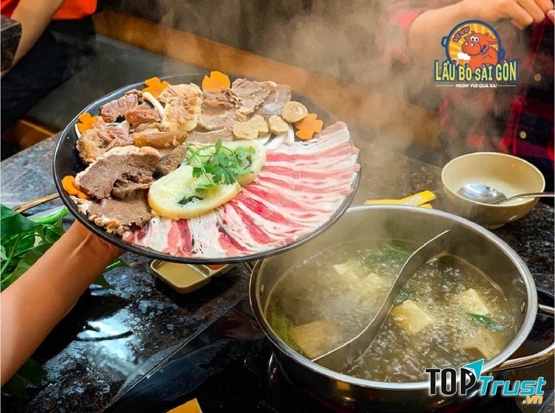 Lẩu bò Sài Gòn ViVu