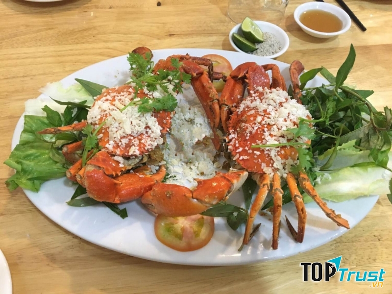 Món cua rang muối cực ngon