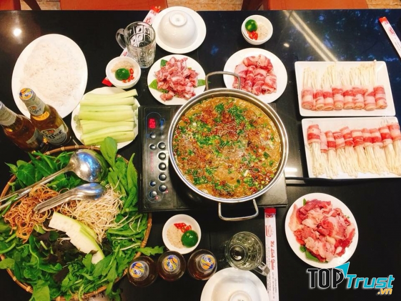 Lẩu cua sông - Hà Linh Quán 2