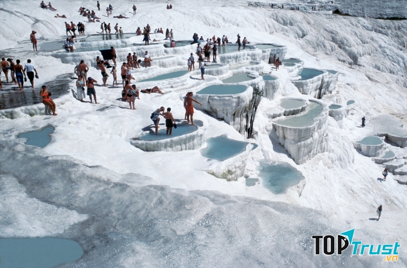 Lâu đài bông Pamukkale – Thổ Nhĩ Kỳ